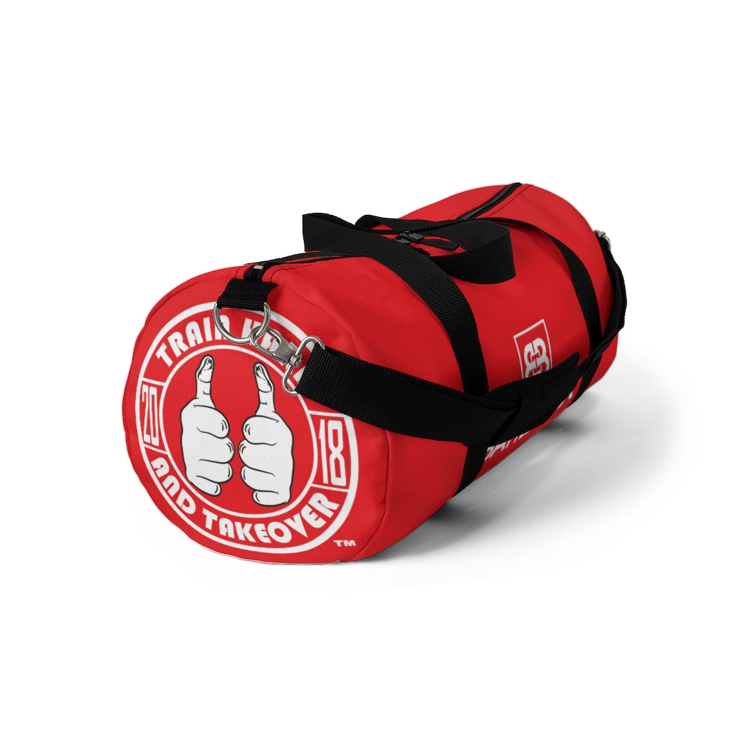 Battle Box Red Gym Duffel Bag -1A
