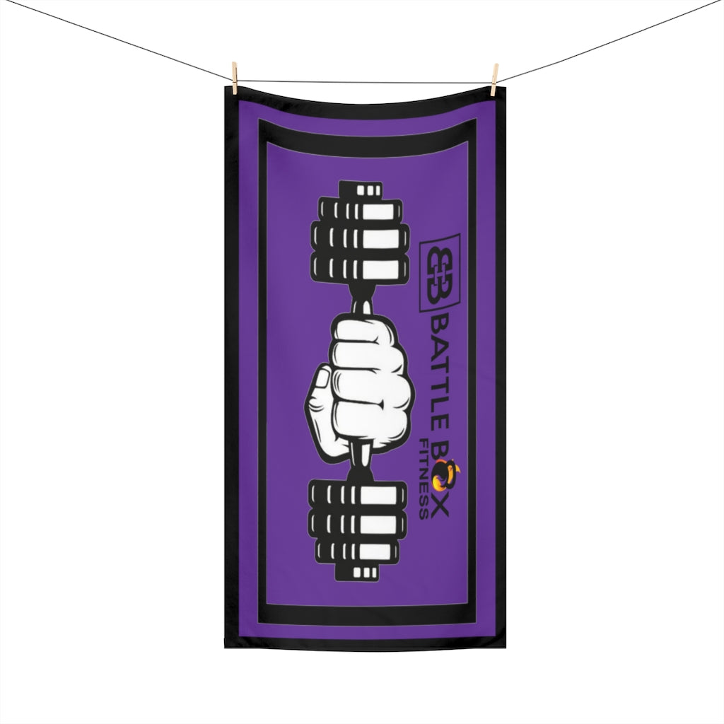 Battle Box Gym Towel - Dumbell