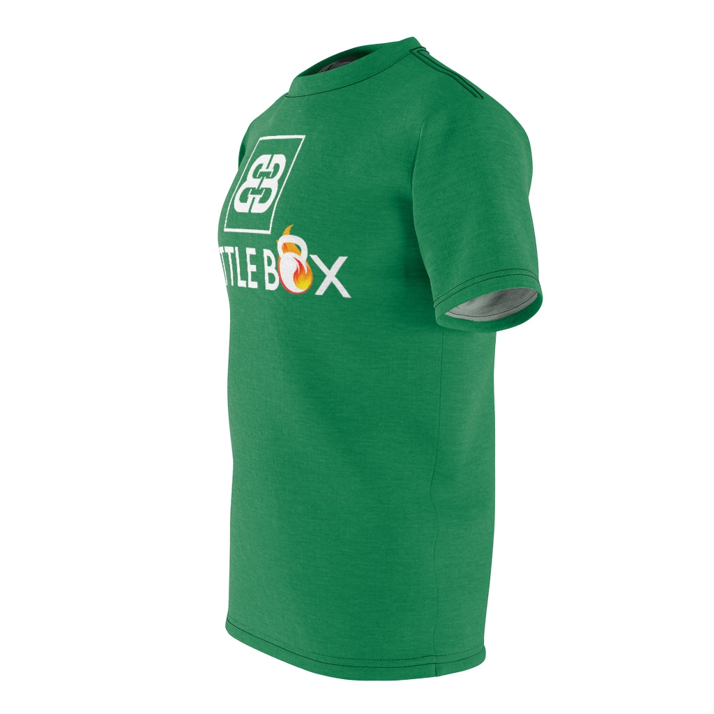 Battle Box Unisex Triple Print Green T-Shirt