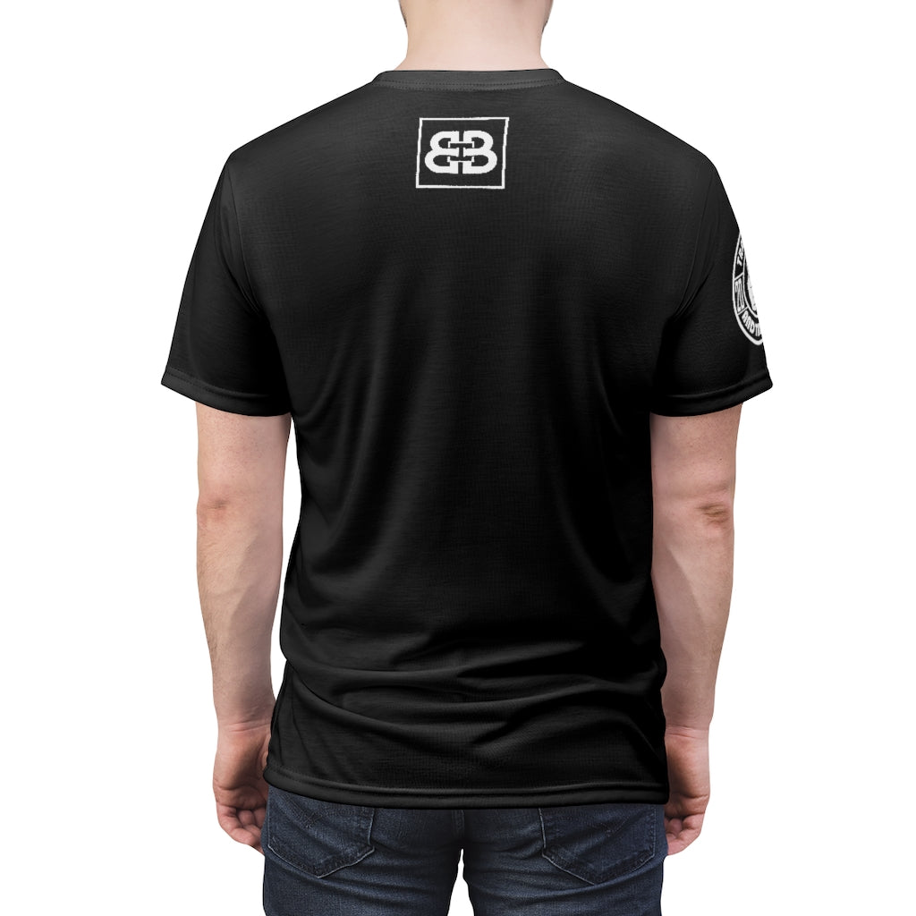 Battle Box Unisex Triple Print Black T-Shirt
