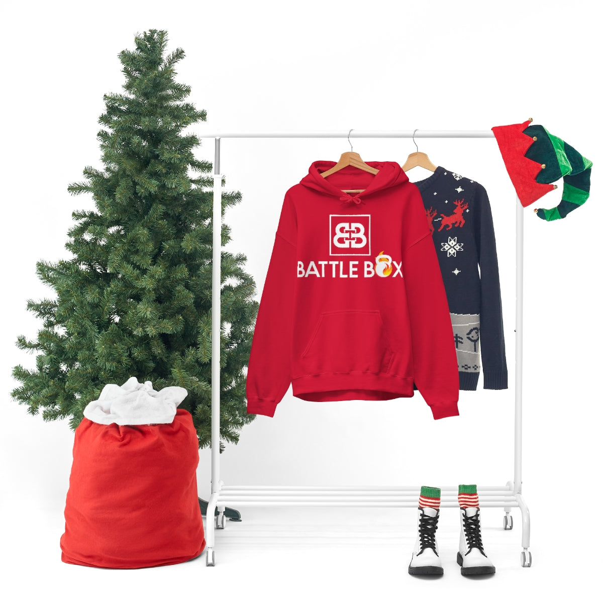 Battle Box Unisex Heavy Blend™ Hooded Sweatshirt