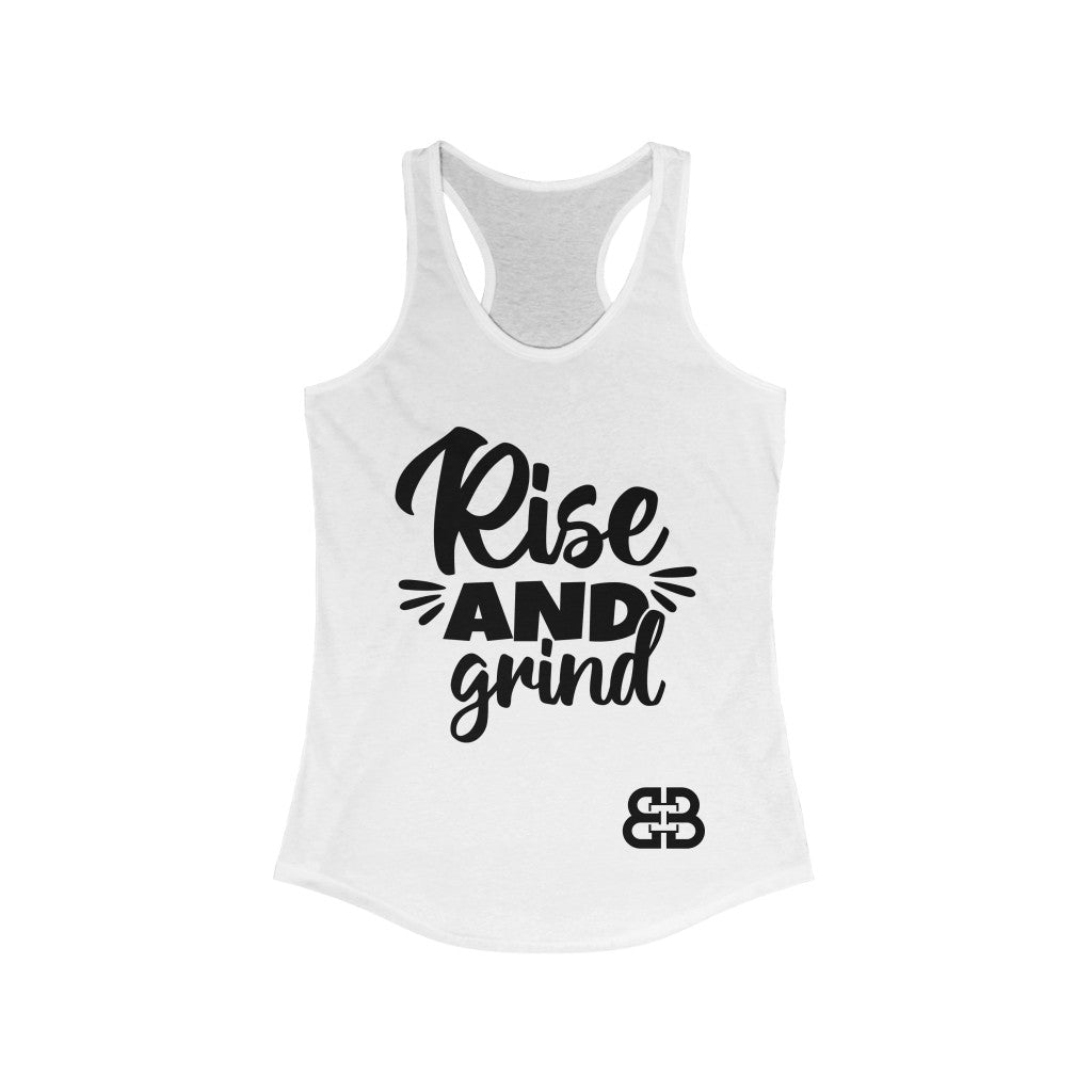 Women's Rise And Grind Body Battle Box Racerback Tank -2A