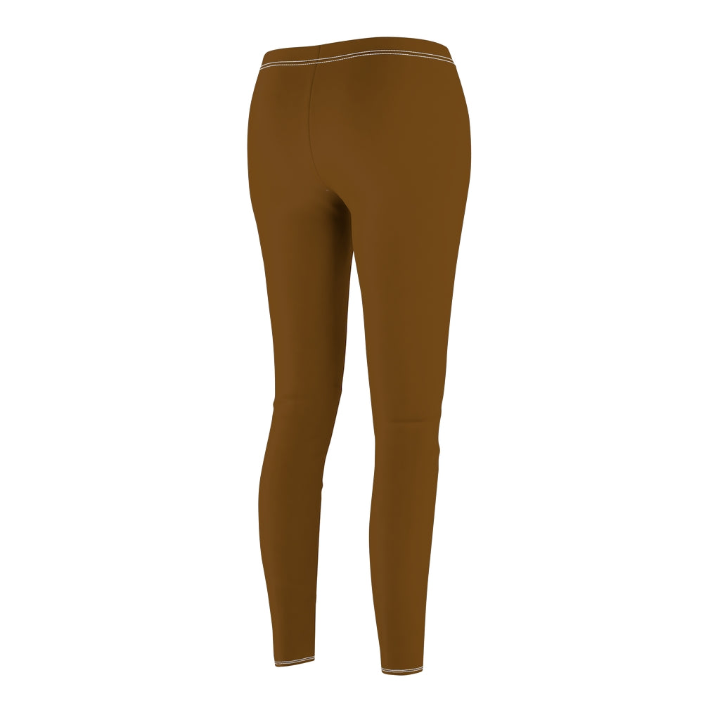 Battle Box Women's Brown Casual Leggings