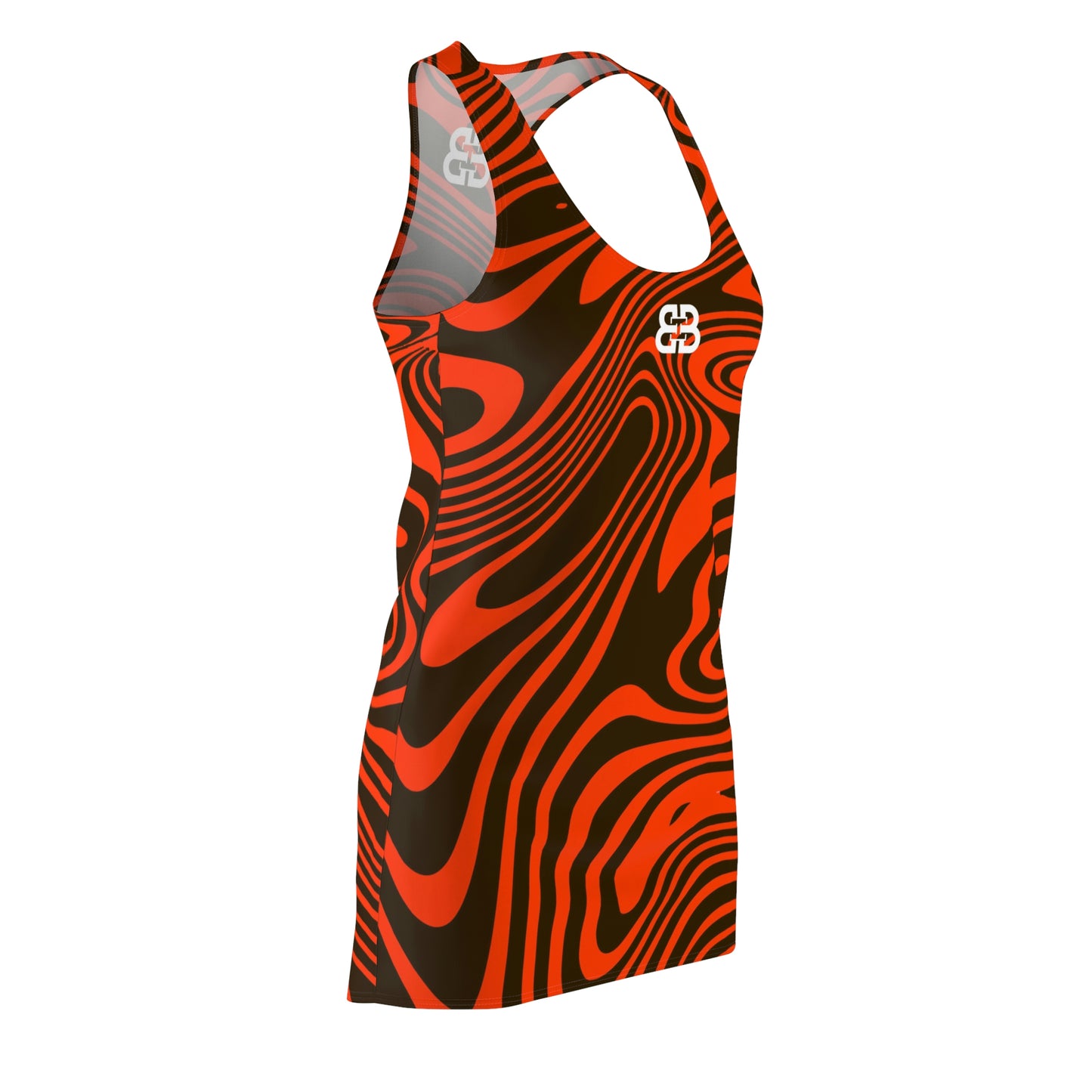 Battle Box Swirl Tunic Racerback Top-TT