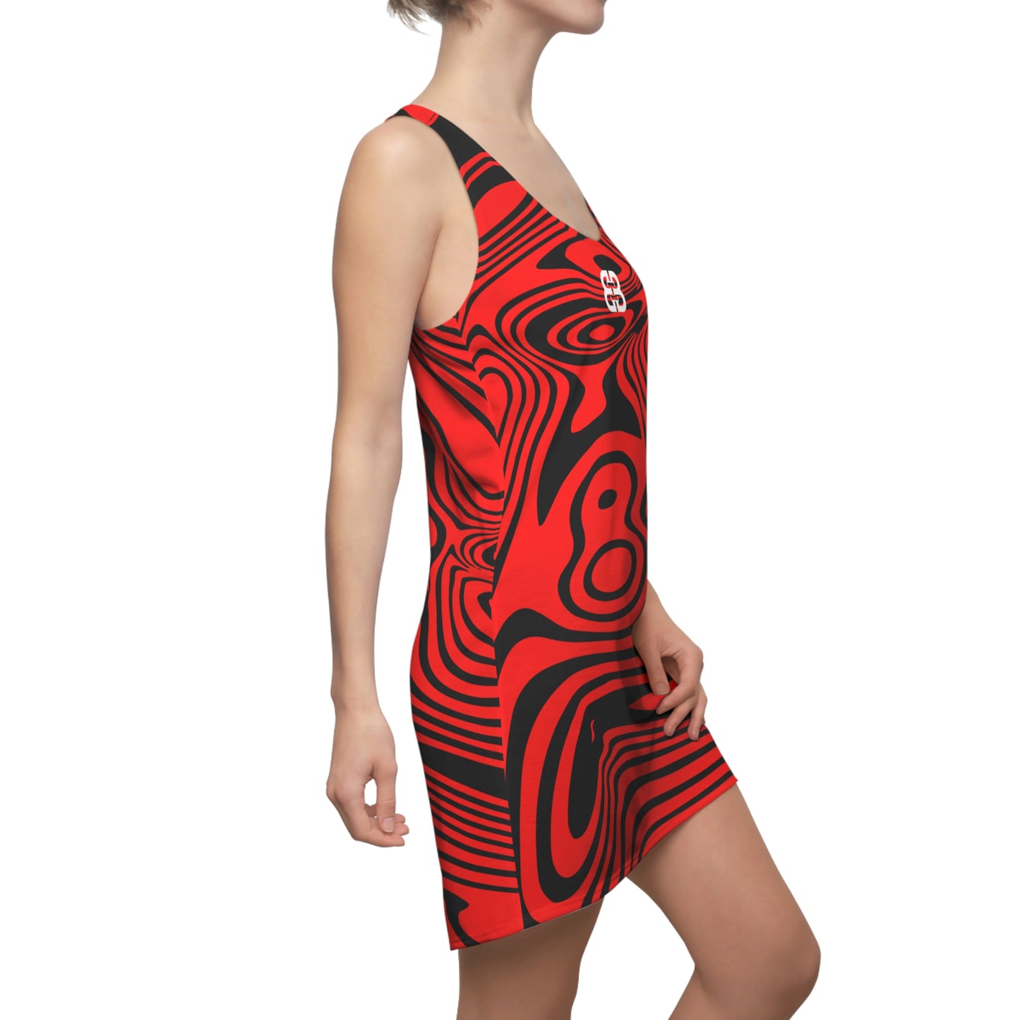 Battle Box Swirl Tunic Racerback Top-TT