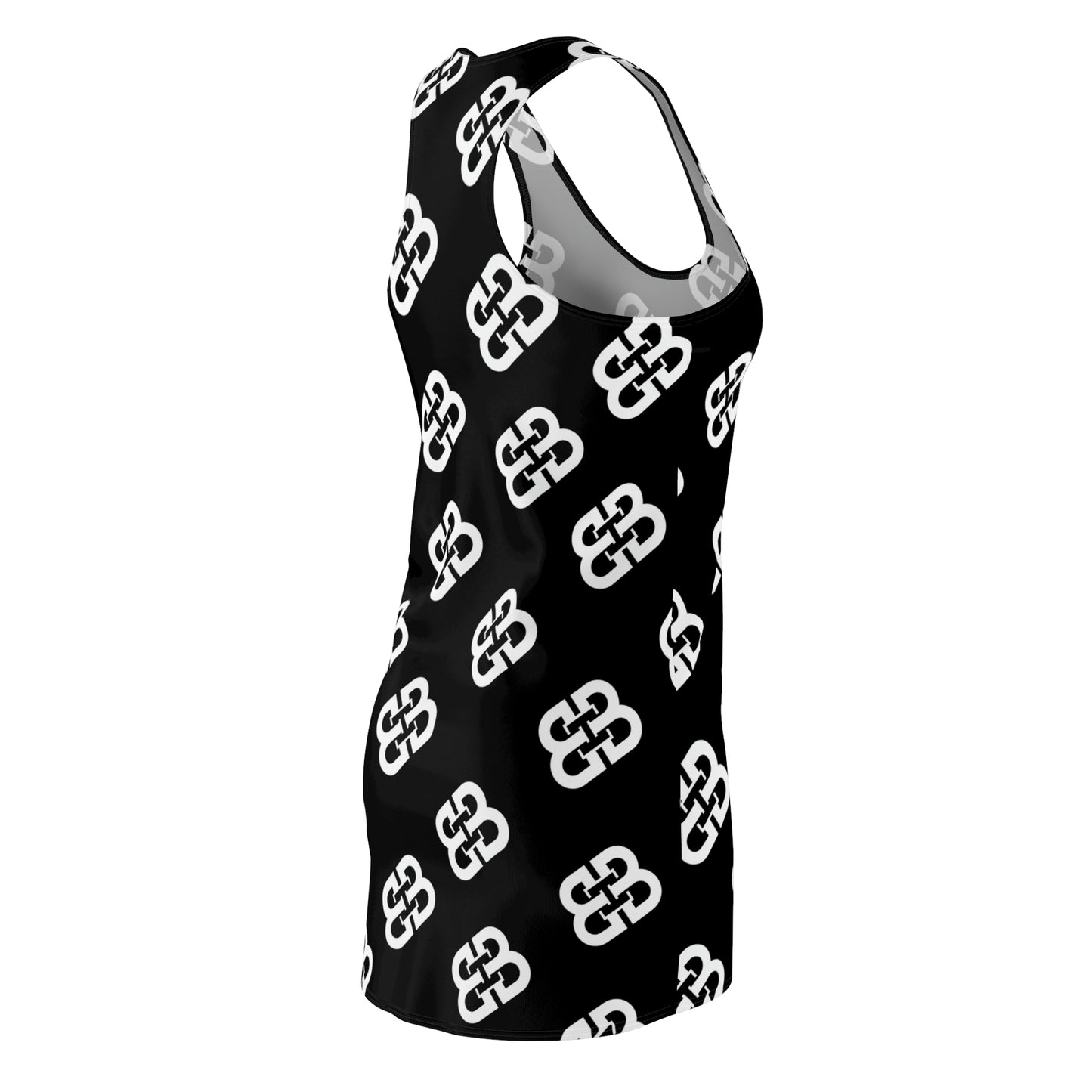 Battle Box Black White BB Tunic Racerback Top-CB