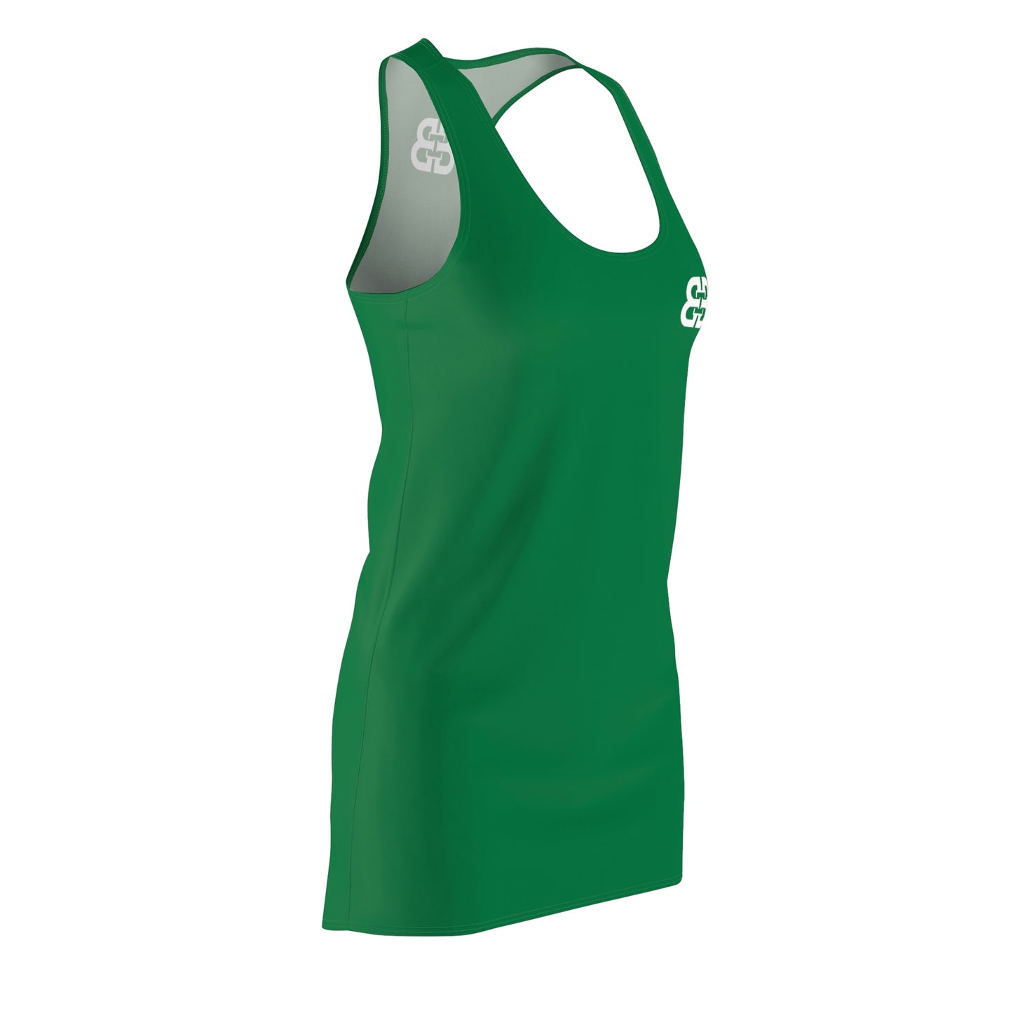 Battle Box Green Tunic Racerback Top-RT