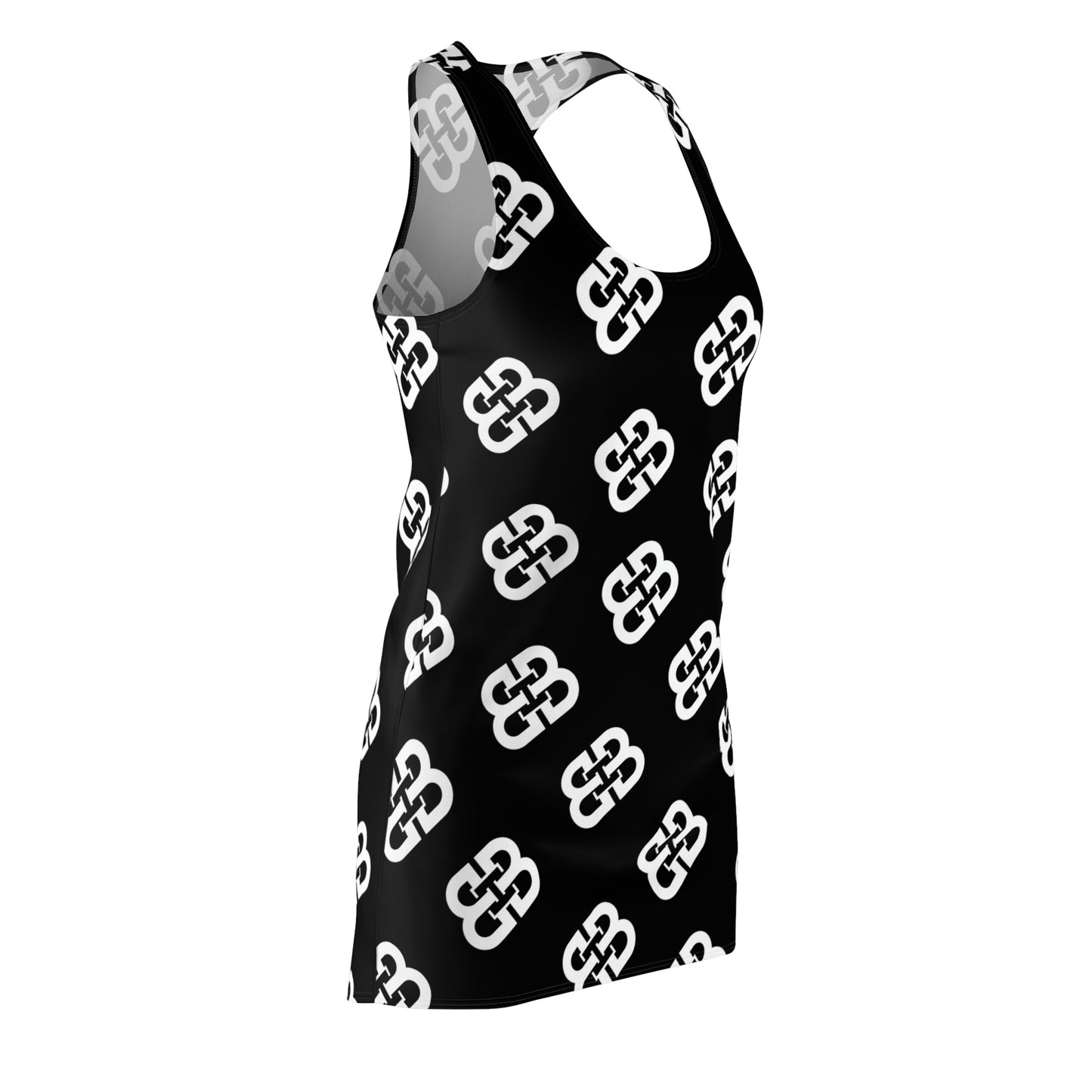Battle Box Black White BB Tunic Racerback Top-CB