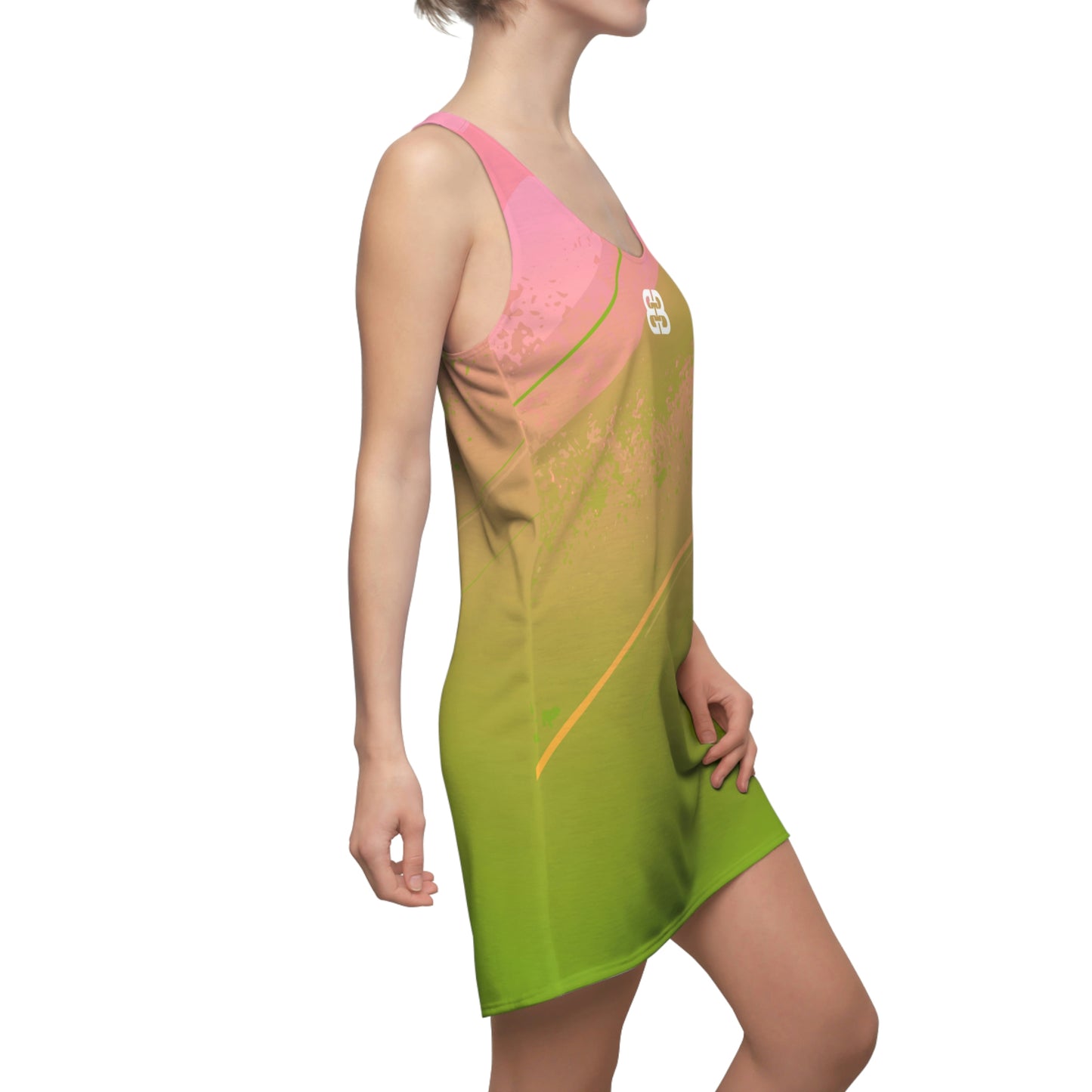 Battle Box Pink Tunic Racerback Top-TT