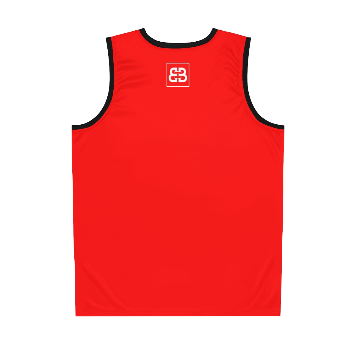 Battle Box Red White Basketball Jersey