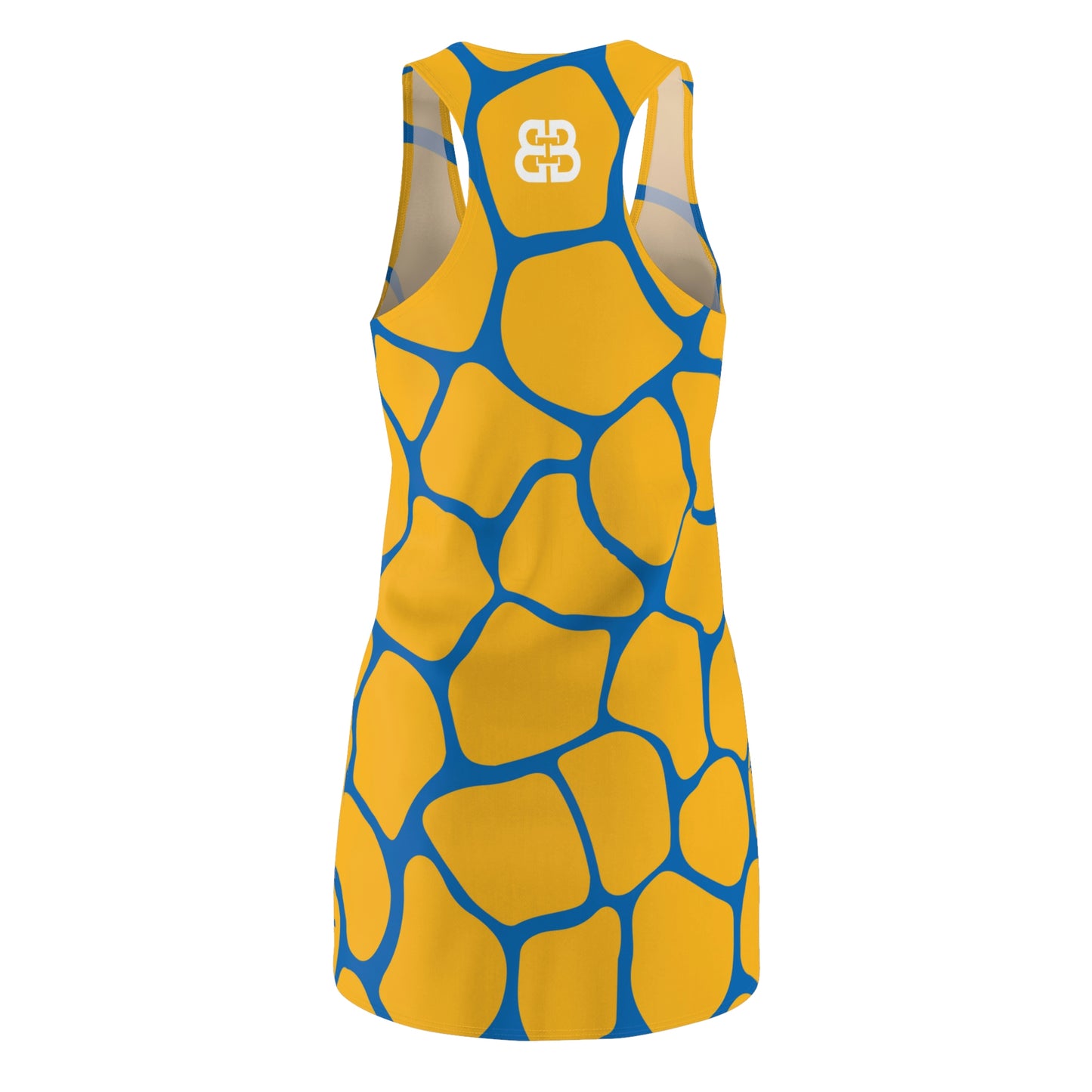 Battle Box Gold Blue Cobble Tunic Racerback Top-CB