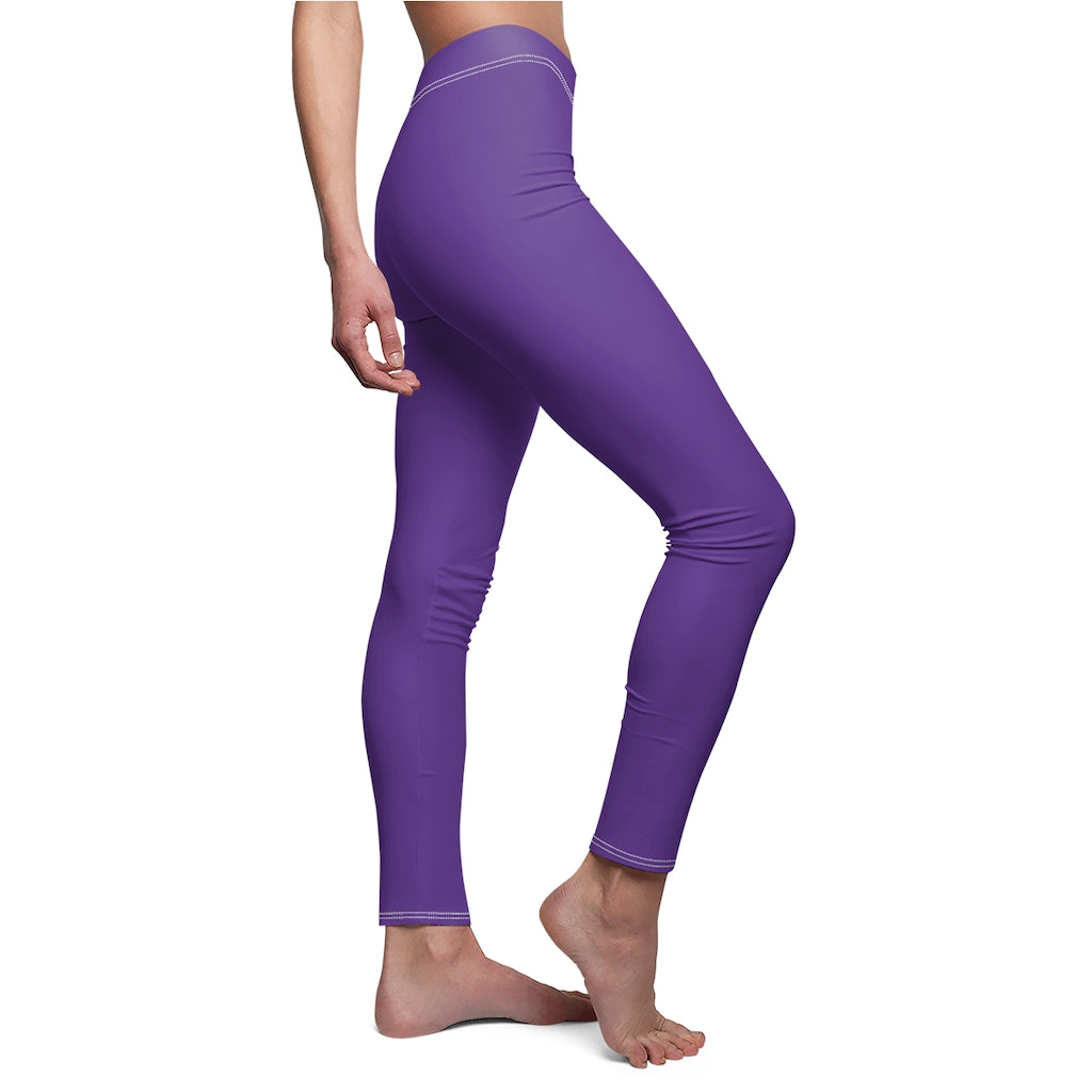 Battle Box Women's Purple Casual Leggings