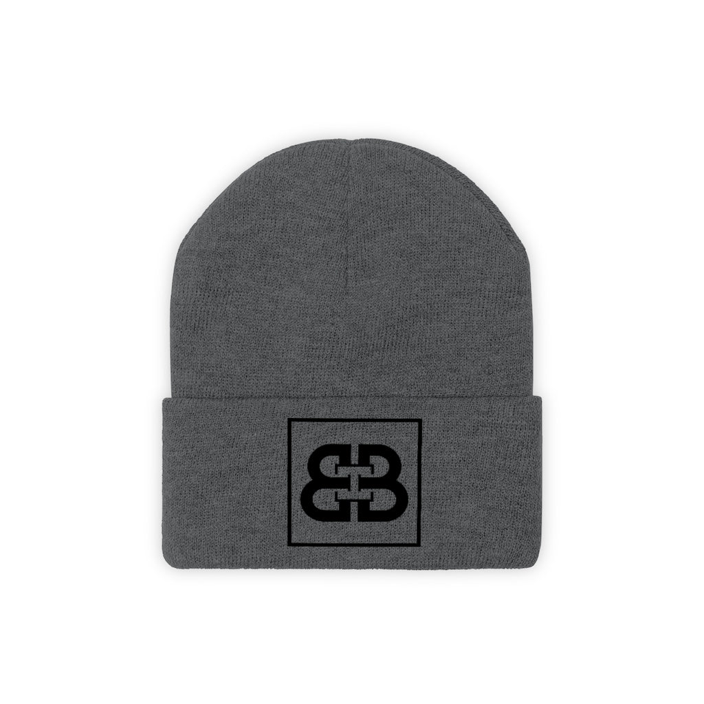 Battle Box [BB] Black Logo Unisex Knit Beanie