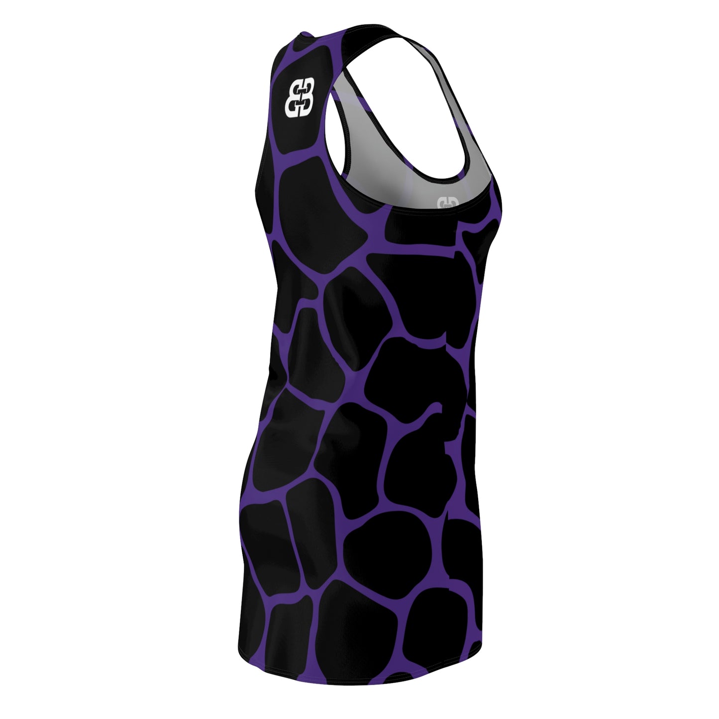 Battle Box Black Purple Cobble Tunic Racerback Top-CB