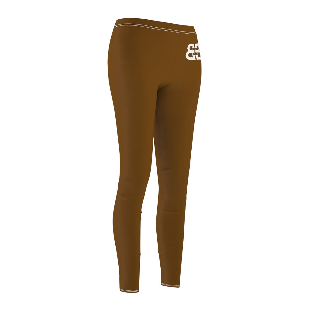 Battle Box Women's Brown Casual Leggings
