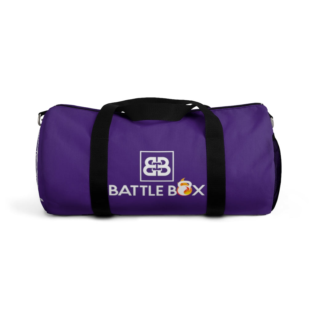 Battle Box Purple Gym Duffel Bag -1A