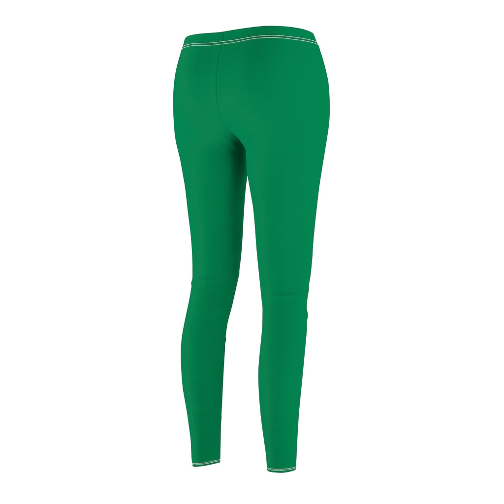 Battle Box Women's Green Casual Leggings