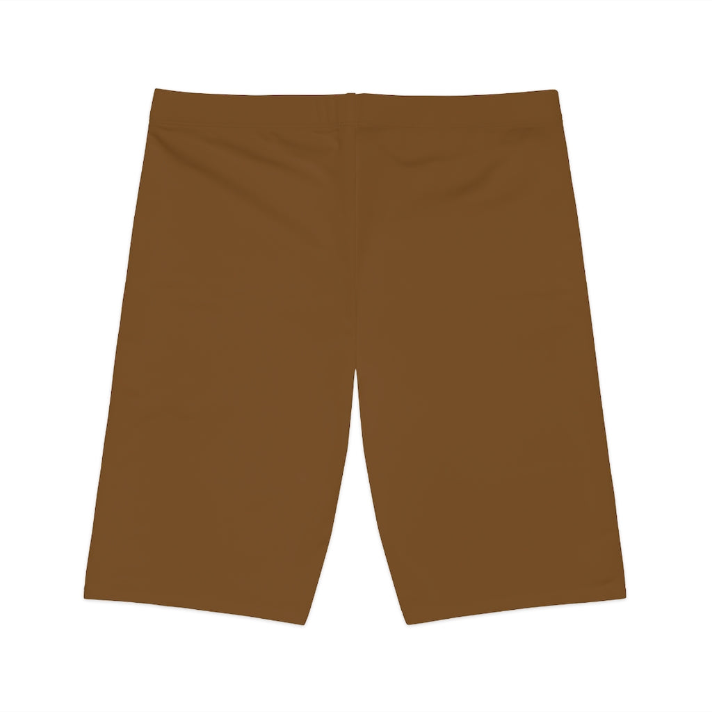 Battle Box Women's Brown Bike Shorts