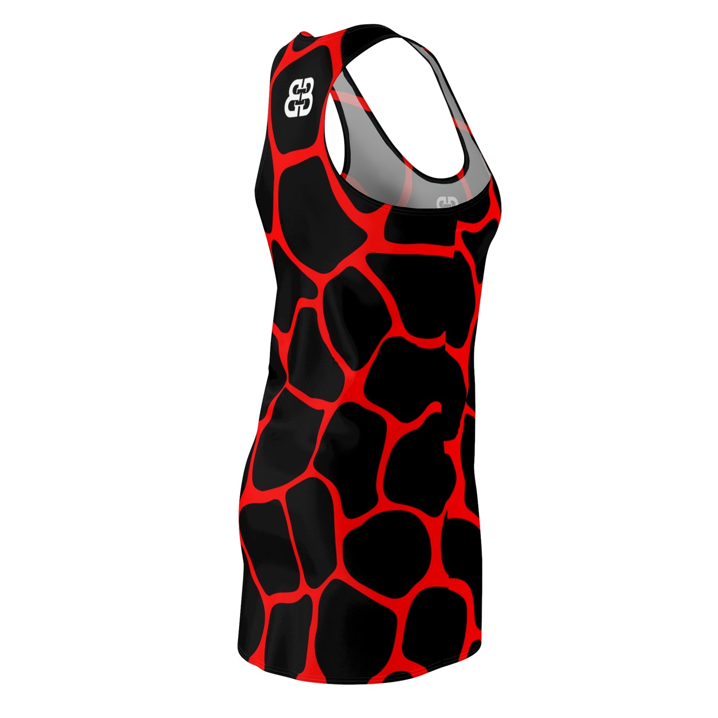 Battle Box Black Red Cobble Tunic Racerback Top-CB