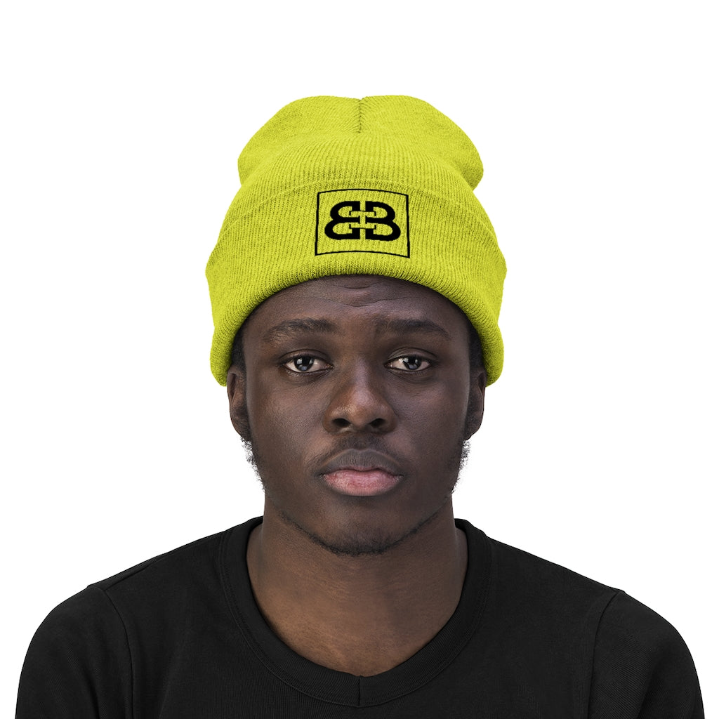 Battle Box [BB] Black Logo Unisex Knit Beanie