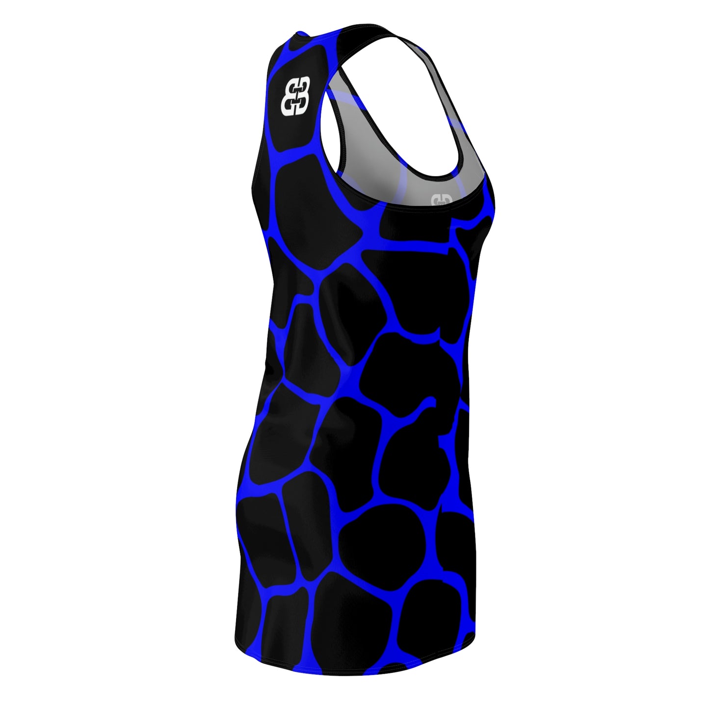 Battle Box Blue Black Cobble Tunic Racerback Top-CB