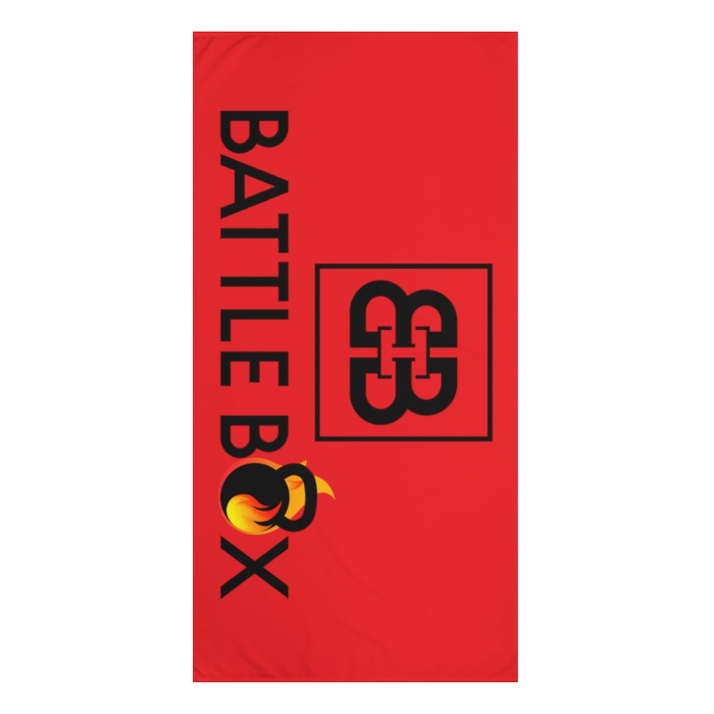 Battle Box Red Gym Towel