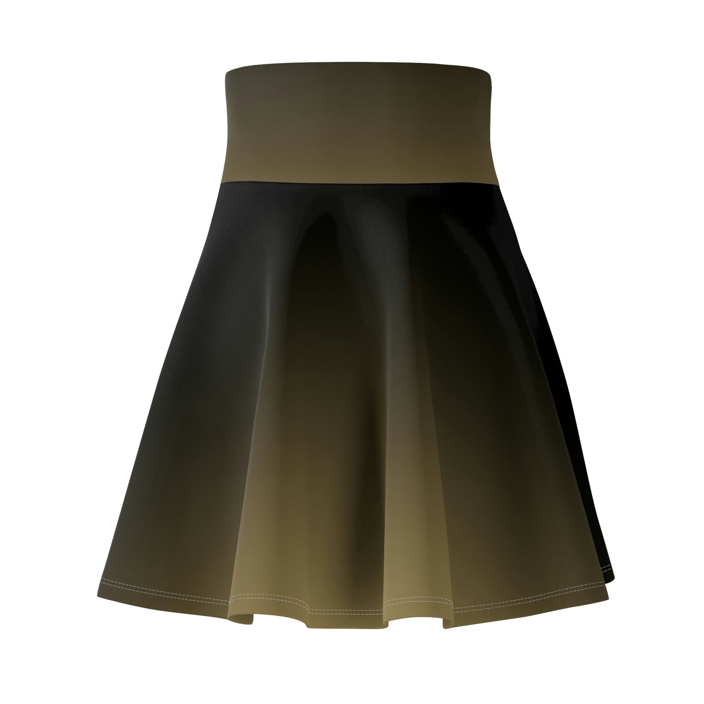 Battle Box High Waist Swirl Women's Skater Skirt-HW