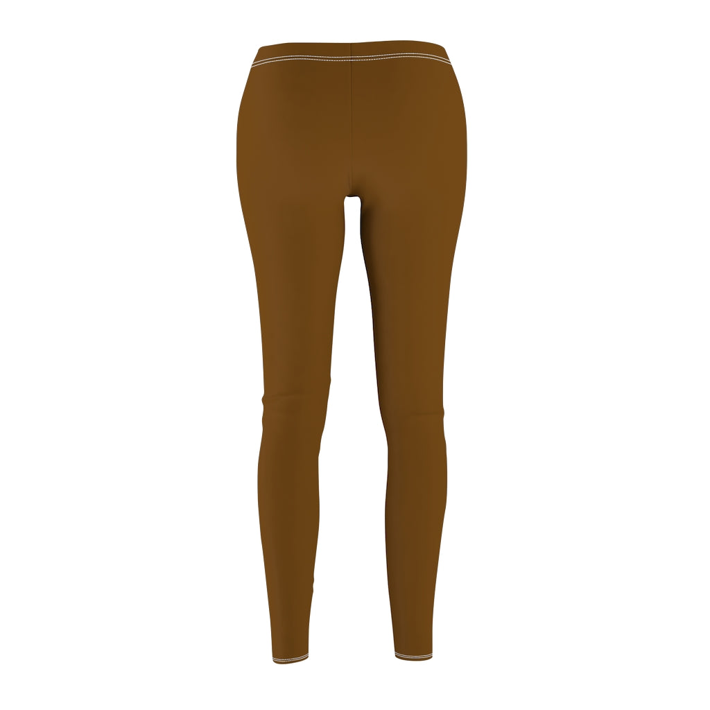 Battle Box Women's Brown Casual Leggings