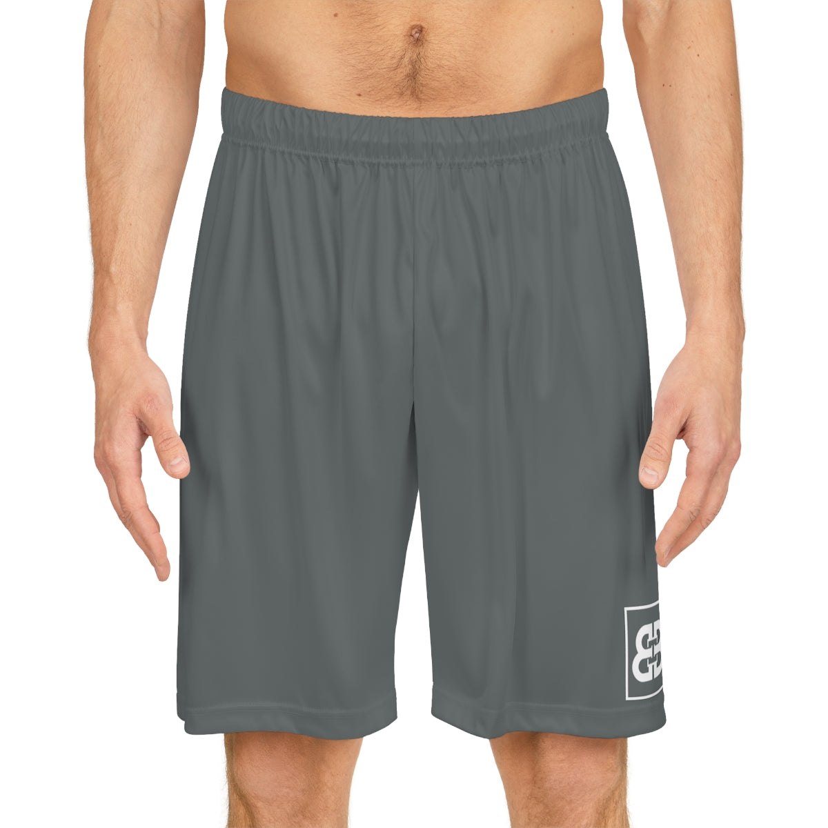 Battle Box BB Gray Basketball Shorts
