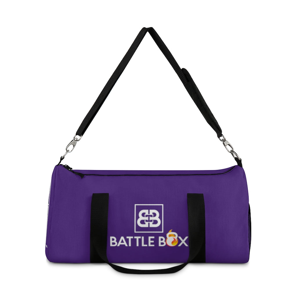 Battle Box Purple Gym Duffel Bag -1A