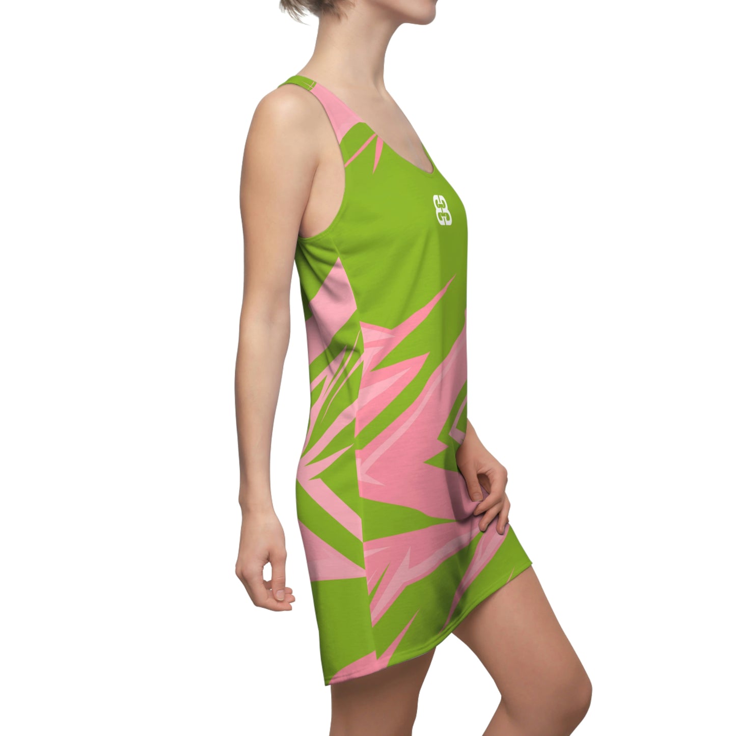 Battle Box Pink Tunic Racerback Top-TT