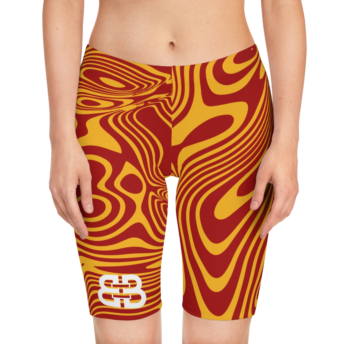 Battle Box Women's Swirl Bike Shorts
