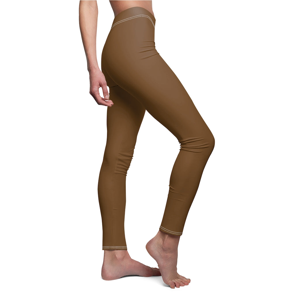 Battle Box Women's Brown Casual Leggings