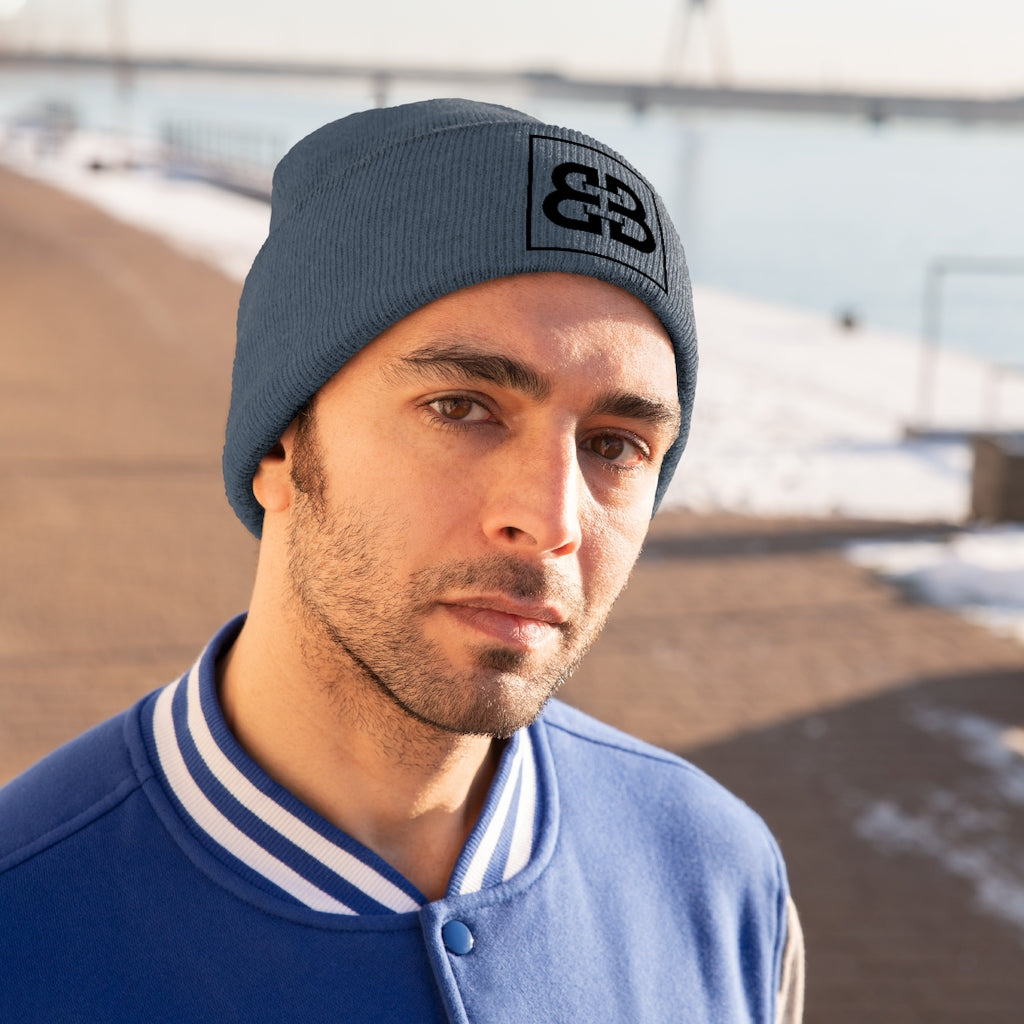 Battle Box [BB] Black Logo Unisex Knit Beanie