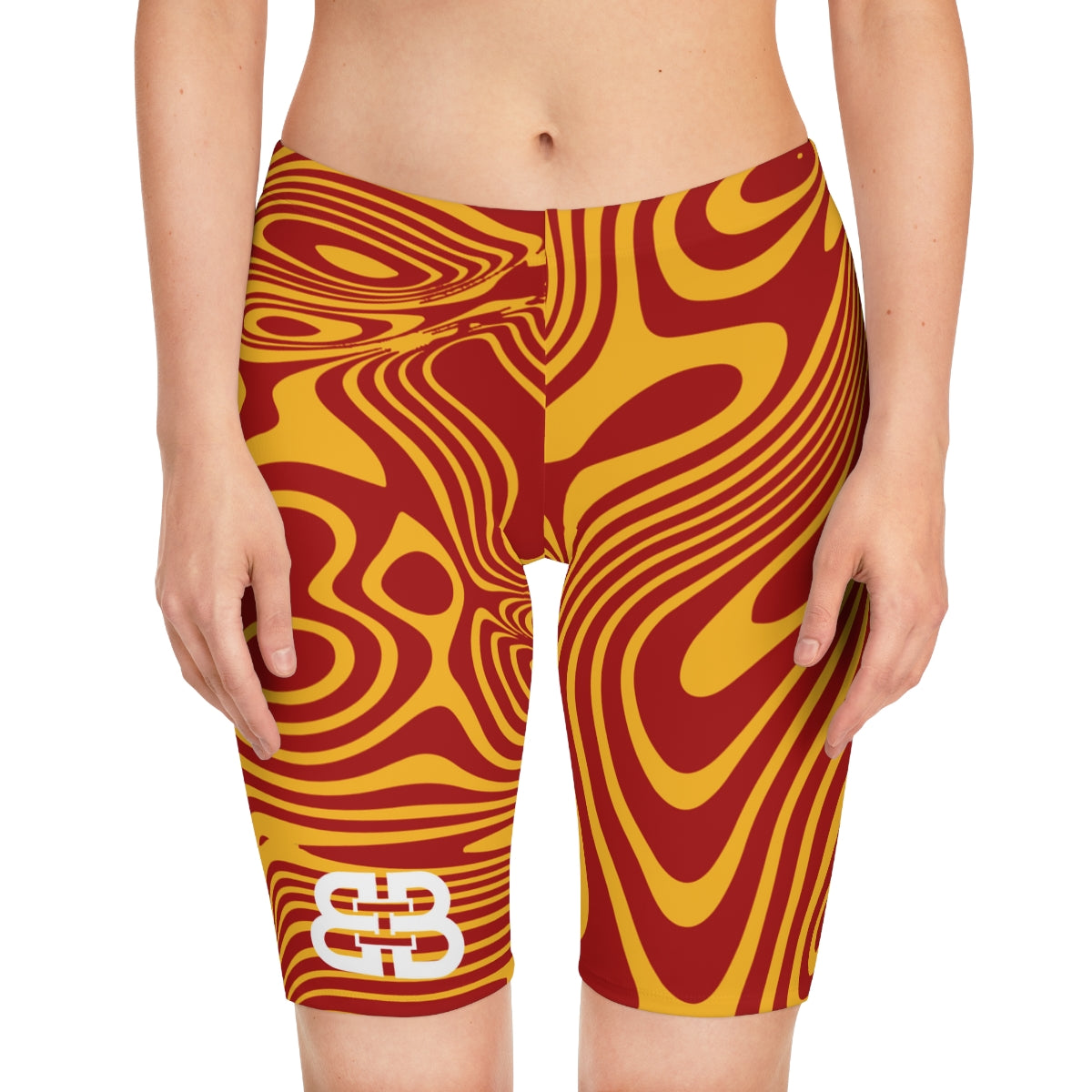 Battle Box Women's Swirl Bike Shorts