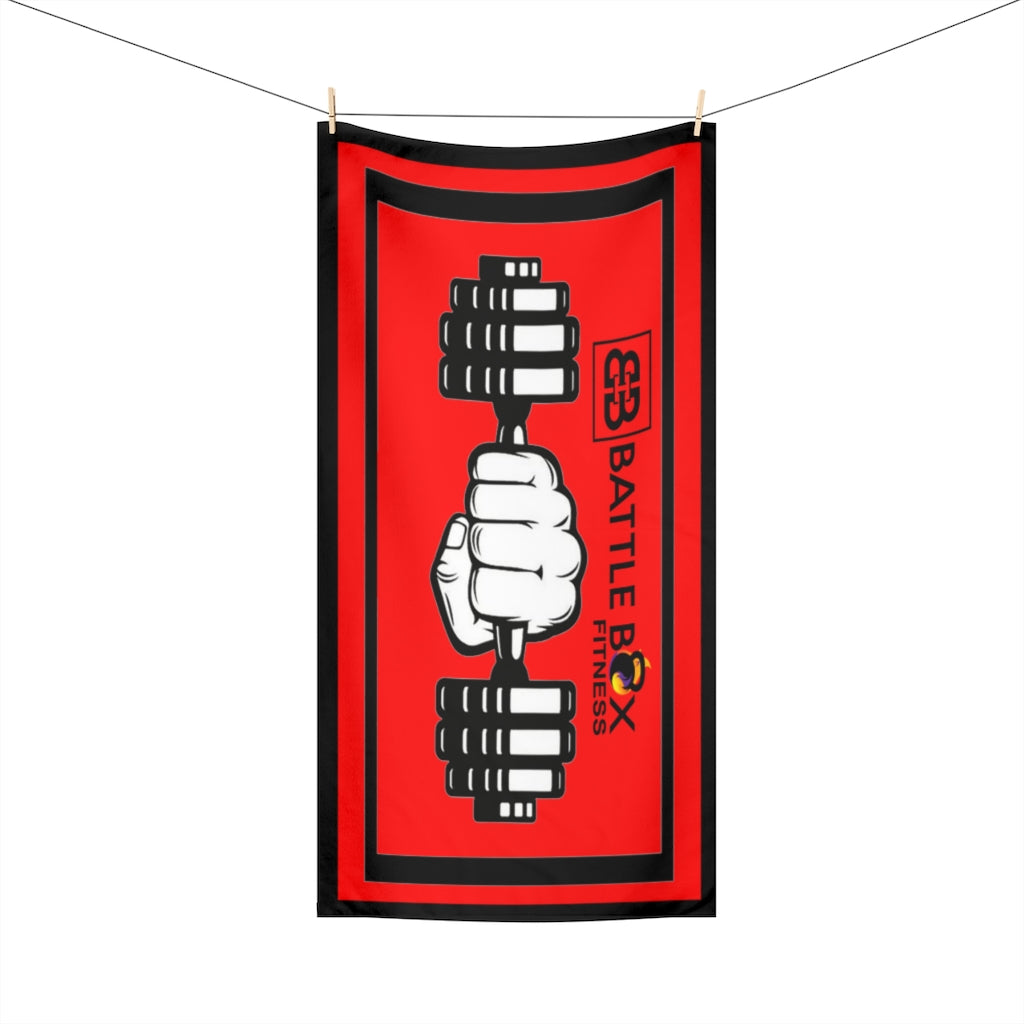 Battle Box Gym Towel - Dumbell