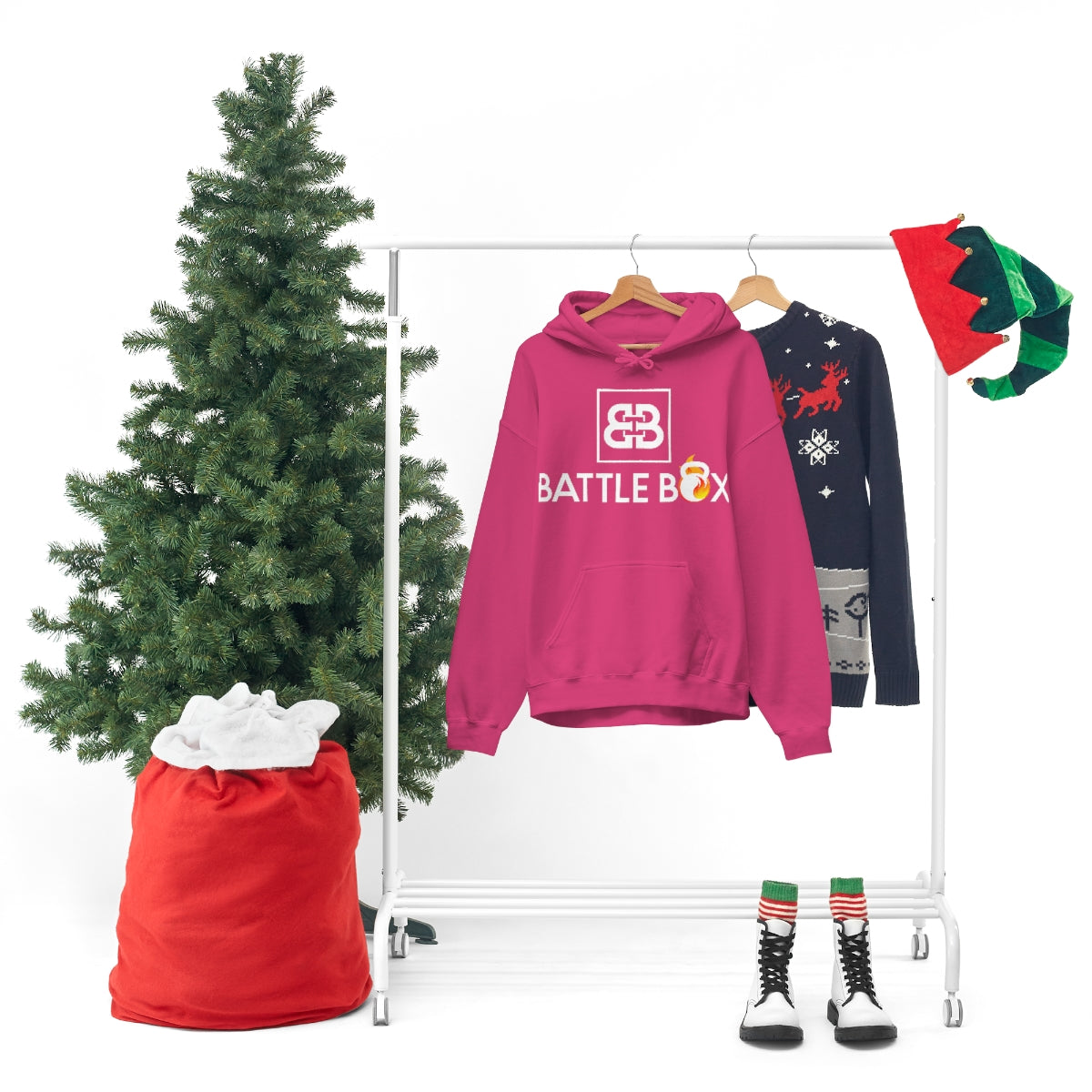 Battle Box Unisex Heavy Blend™ Hooded Sweatshirt