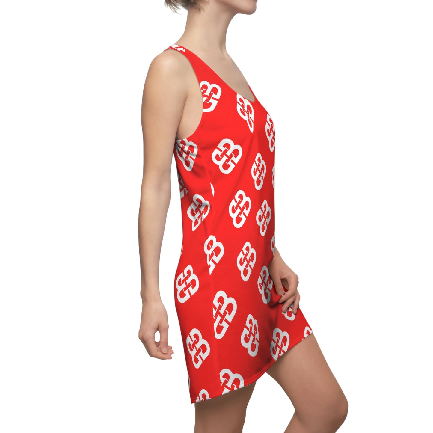 Battle Box Black Red BB Tunic Racerback Top-CB