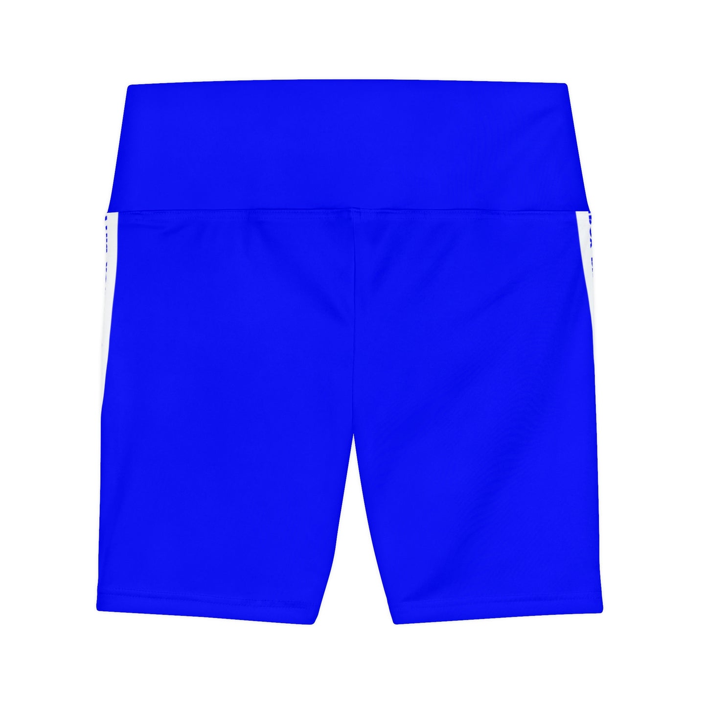 Battle Box Blue Women's Workout Shorts-T1