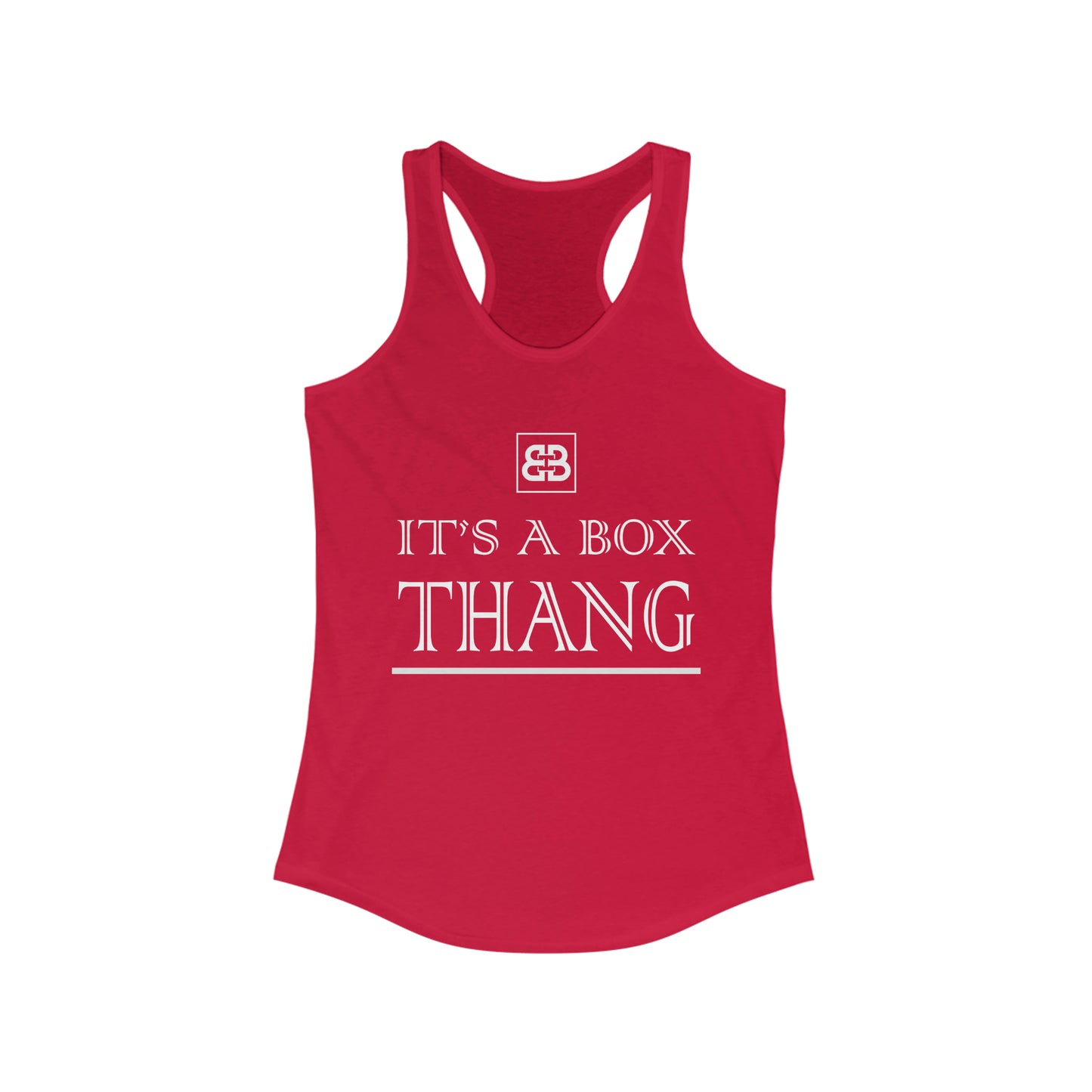 Battle Box Racerback Tank - BB Thang