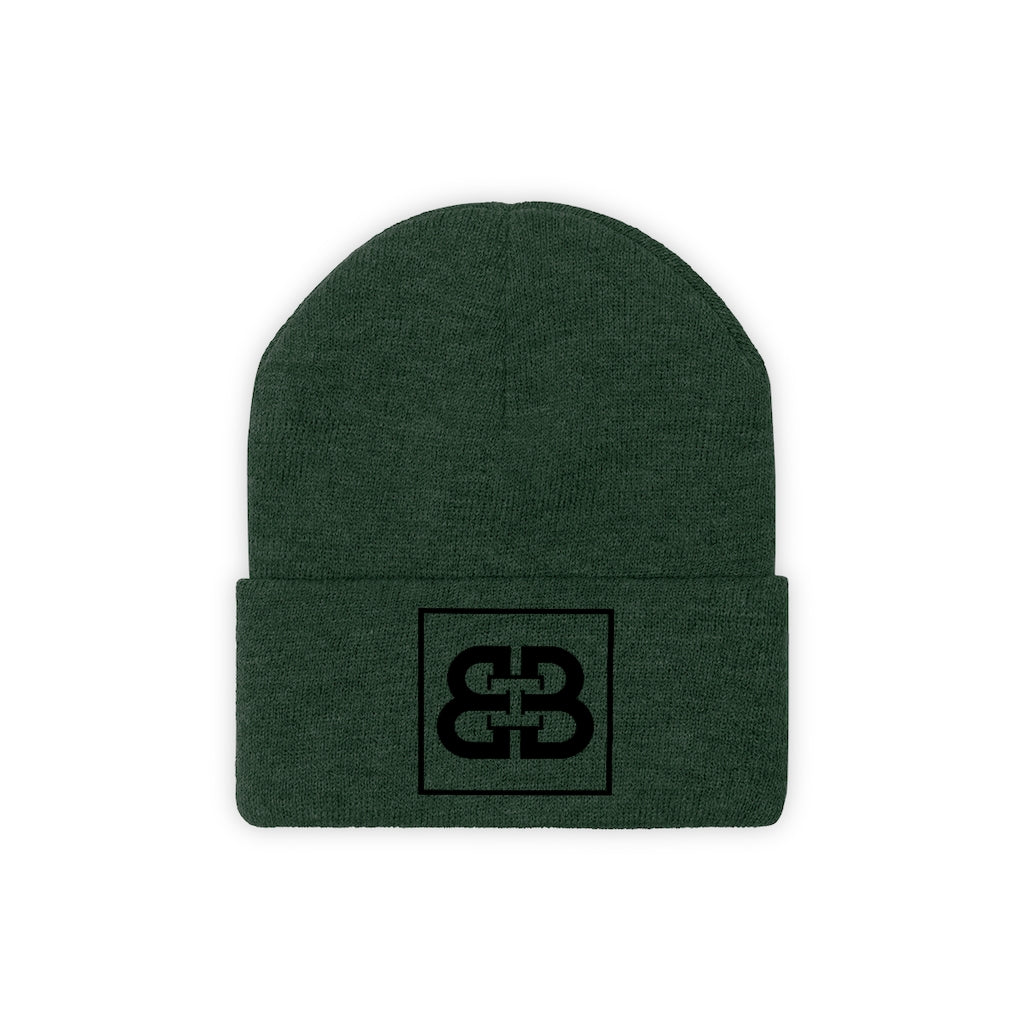 Battle Box [BB] Black Logo Unisex Knit Beanie