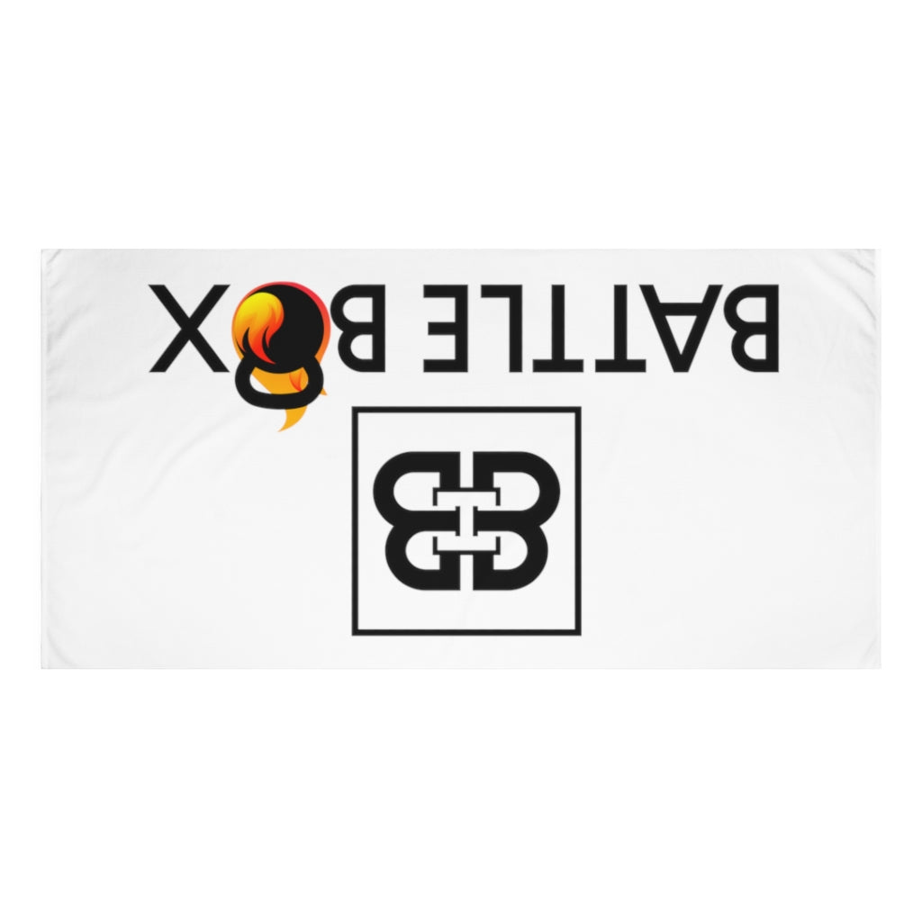 White Battle Box Gym Towel