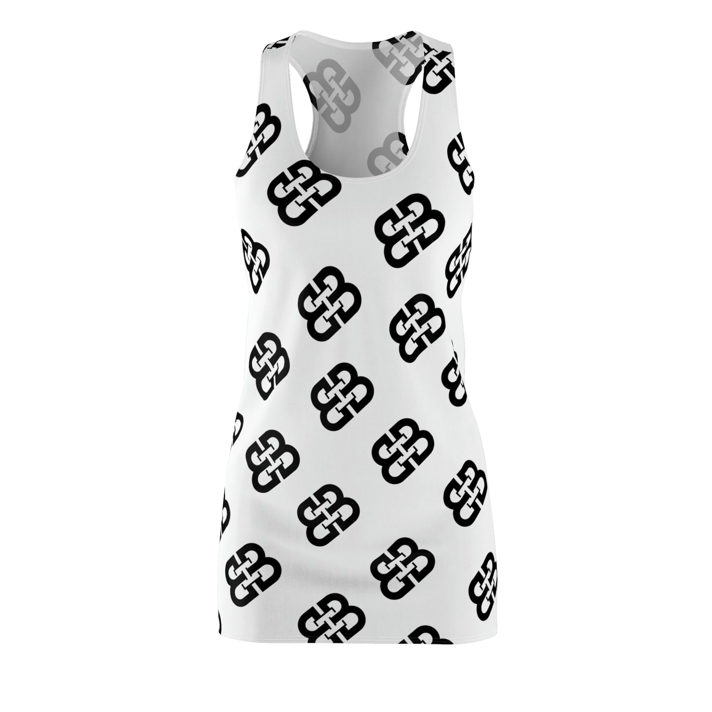 Battle Box Black White BB Tunic Racerback Top-CB