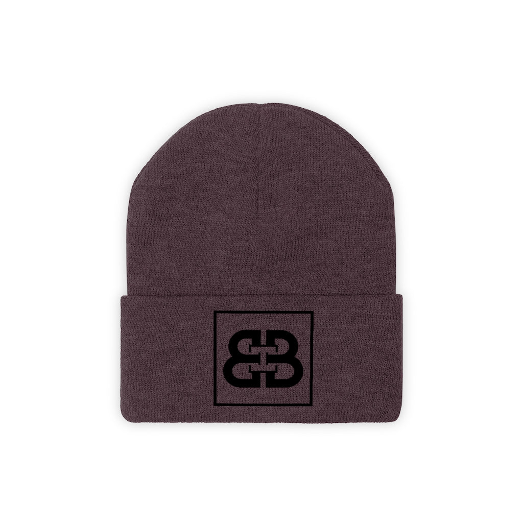 Battle Box [BB] Black Logo Unisex Knit Beanie