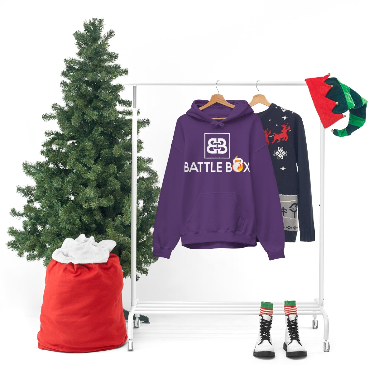 Battle Box Unisex Heavy Blend™ Hooded Sweatshirt