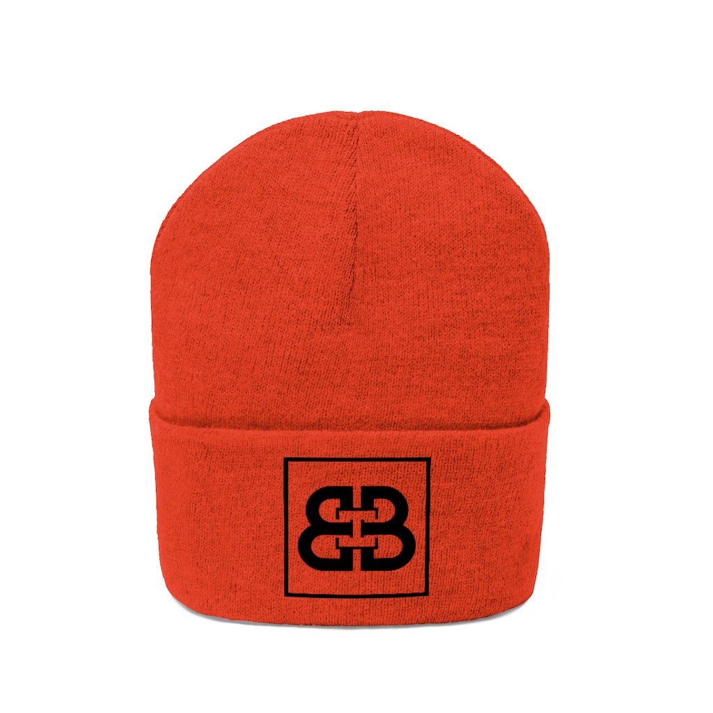 Battle Box [BB] Black Logo Unisex Knit Beanie