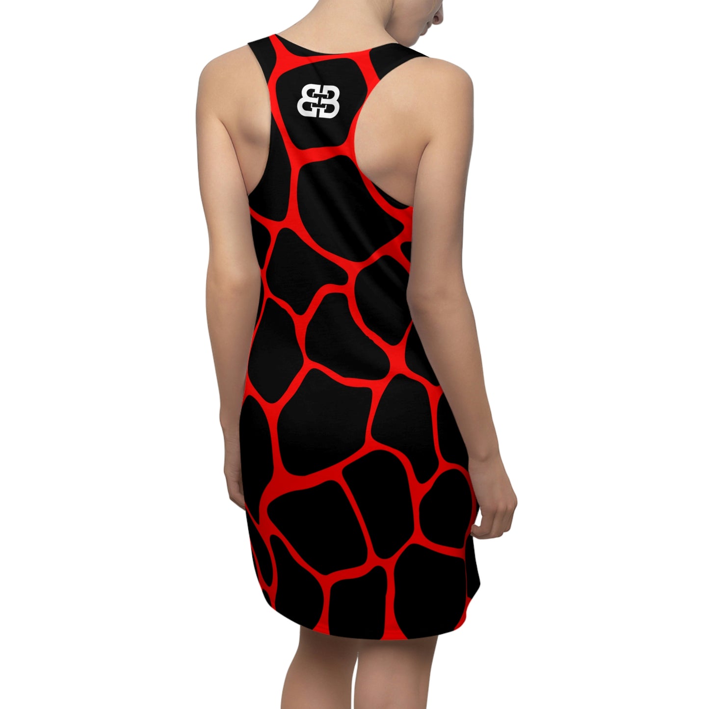 Battle Box Black Red Cobble Tunic Racerback Top-CB