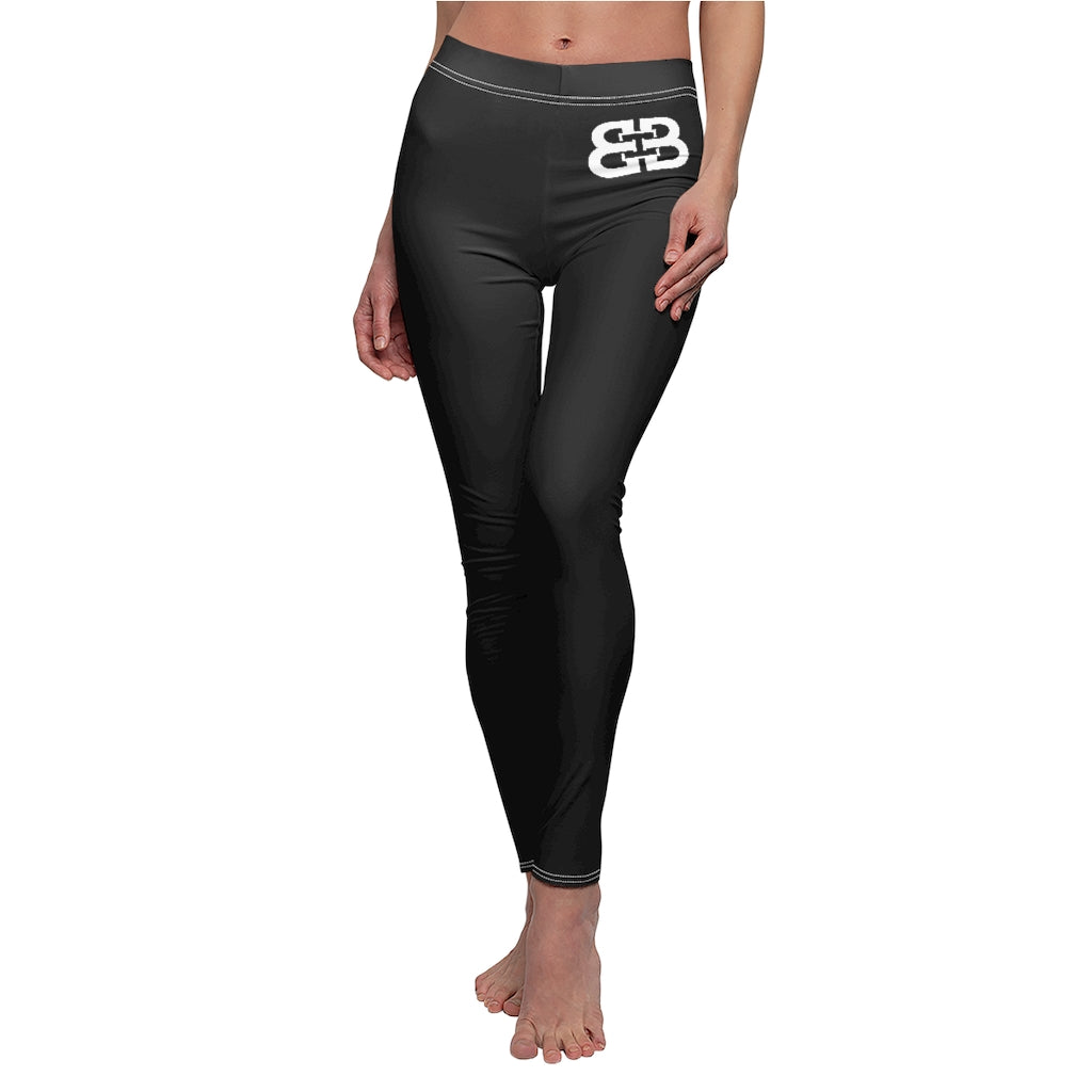 Battle Box Women's Black Casual Leggings