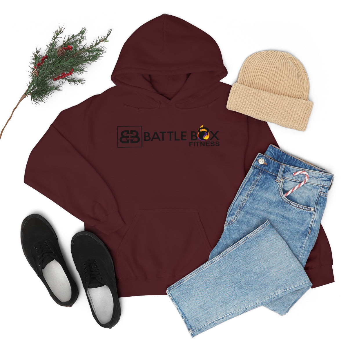 Battle Box Fitness Unisex Heavy Blend™ Hooded Sweatshirt