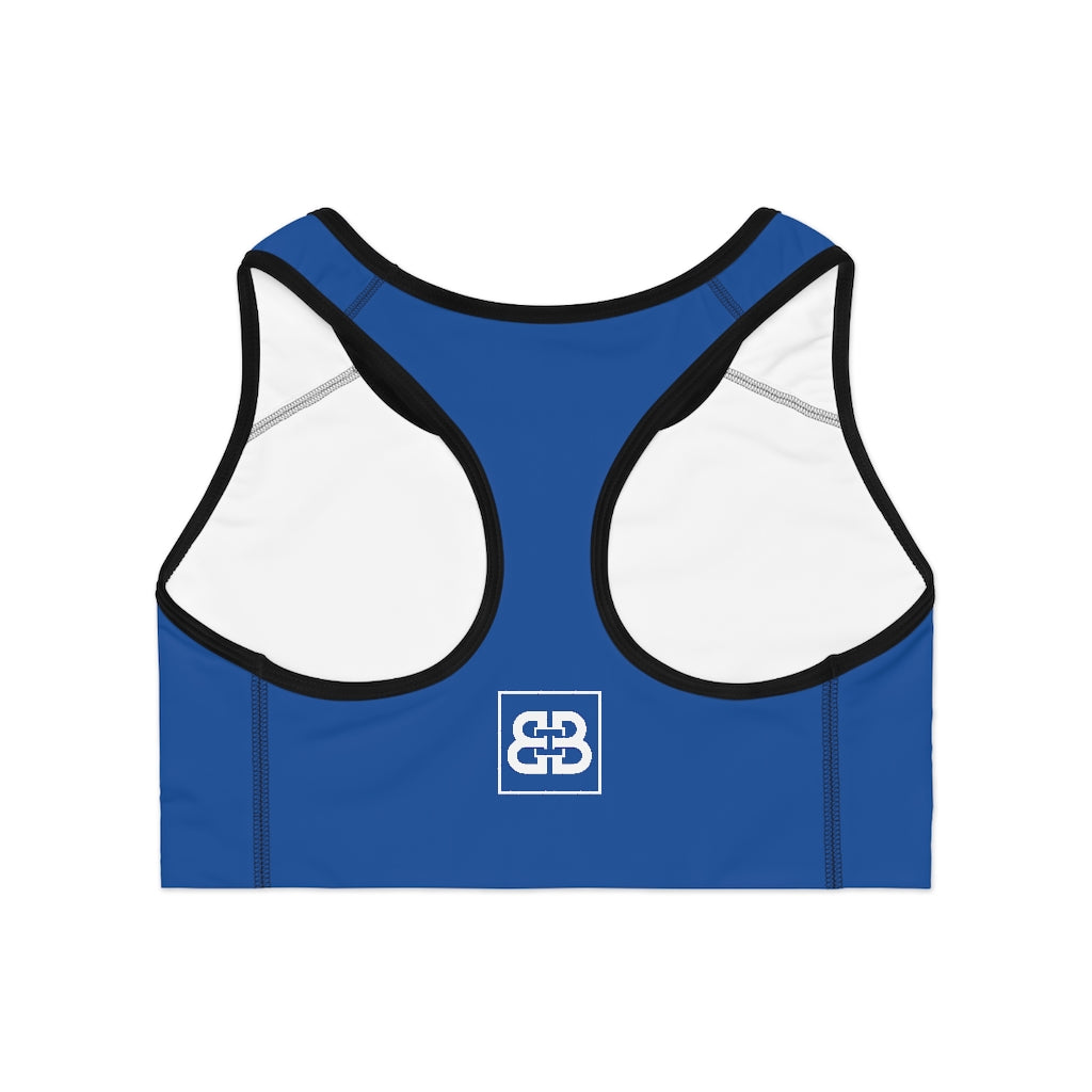 Battle Box Navy Sports Bra